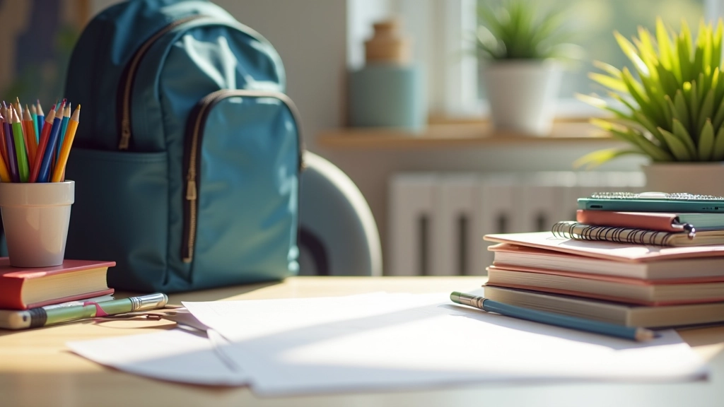 Školní potřeby a sešity